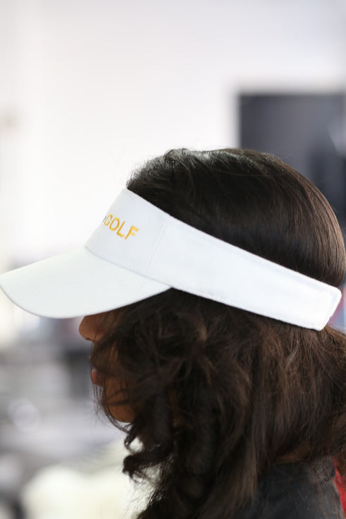 SGRhos Golf visor, white