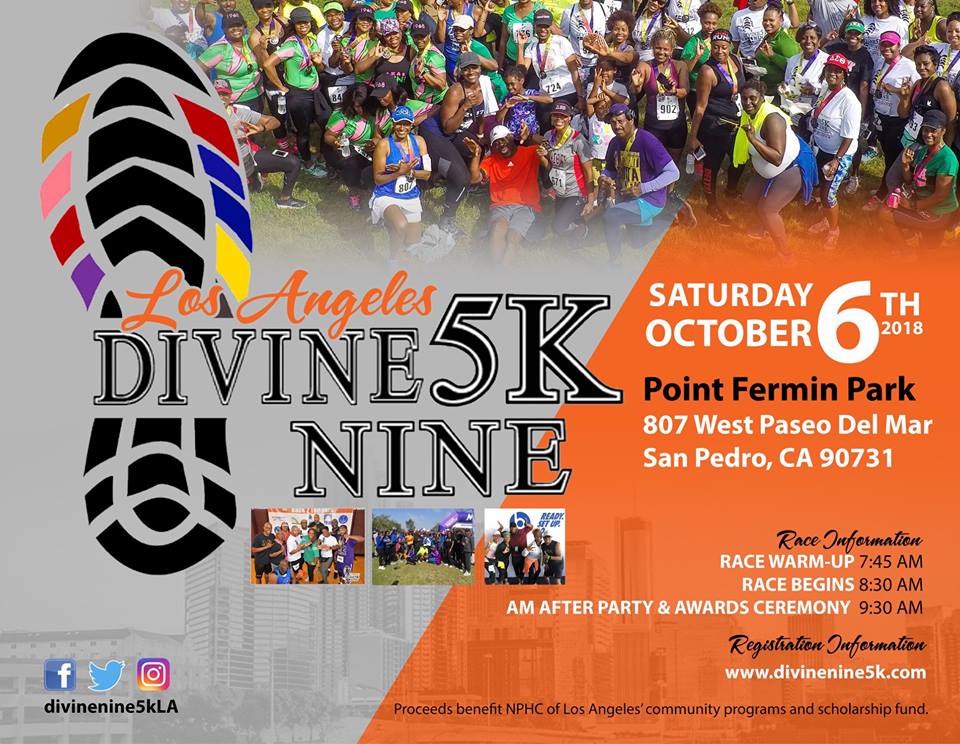 Divine Nine 5K, Los Angeles