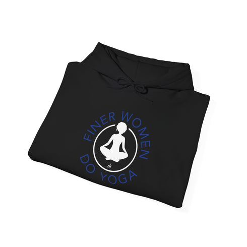 Finer Women Do Yoga hoodie