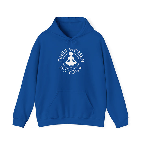 Finer Women Do Yoga hoodie