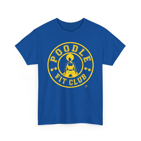 Poodle Fit Club tee, sgrho