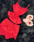 Tabitha's Pajama Set, Red