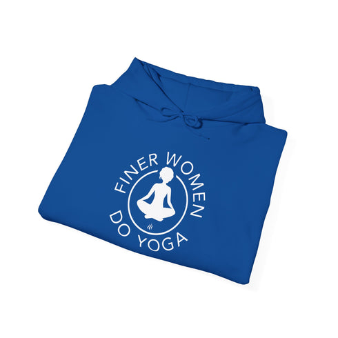 Finer Women Do Yoga hoodie