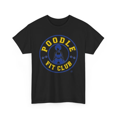 Poodle Fit Club tee, sgrho