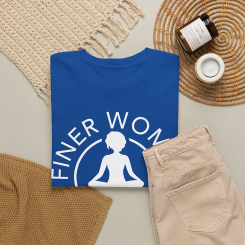 Finer Women Do Yoga tee