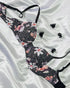 Trisha's Bra, Black Floral