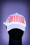 FORTITUDE polo dad cap, white