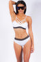 Sunshine Beach Bikini Set, White