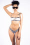 Lucky Bay Bikini Set, Black/White