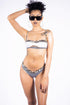 Lucky Bay Bikini Set, Black/White