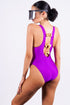 Radhanagar Beach One Piece, Purple