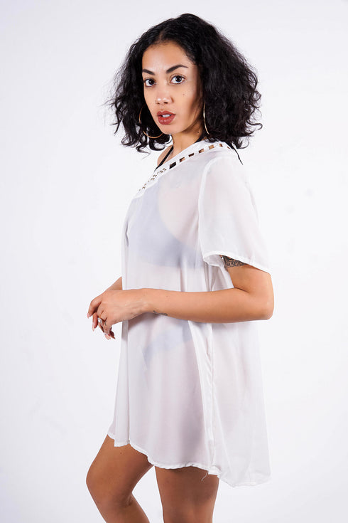 Rita's Tunic, White