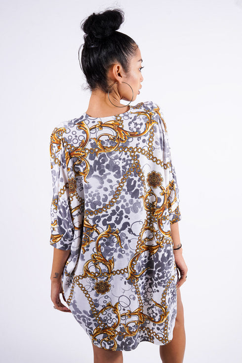 Donatella's Robe, Grey