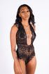 Tara's Lace Teddy, Black