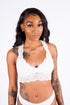 Mandy's Lace Bralette, White