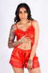 Tabitha's Pajama Set, Red