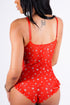 Jessica's Bodysuit, Red