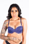 Jackie's Lace Bra, Navy