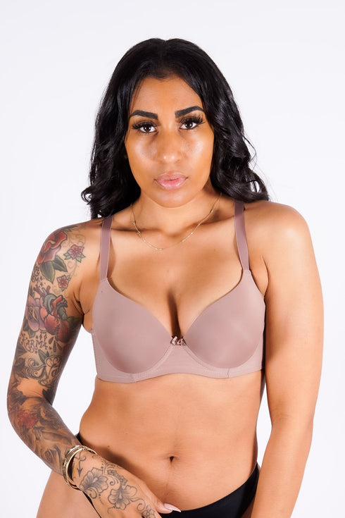 Power Push-Up Bra, Brown
