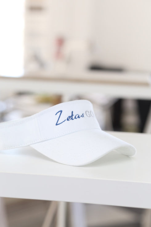 Zetas Golf visor, white