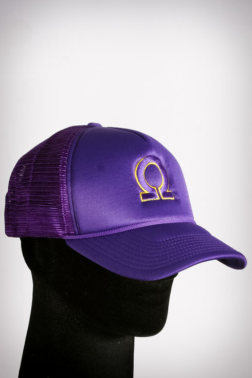 Ω trucker, purple