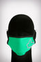 Protected! Ivy mouth mask, green