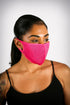 Covered! Gemstone mouth mask, hot pink