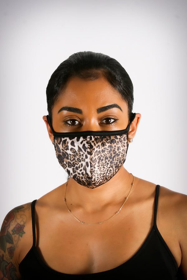 Covered! Cheetah Bae mouth mask