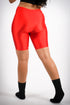 Get In & Fit In biker shorts, red