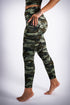 Commando leggings/sports bra set, jungle