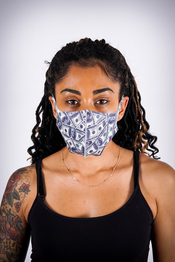 Covered! Money Talks mouth mask