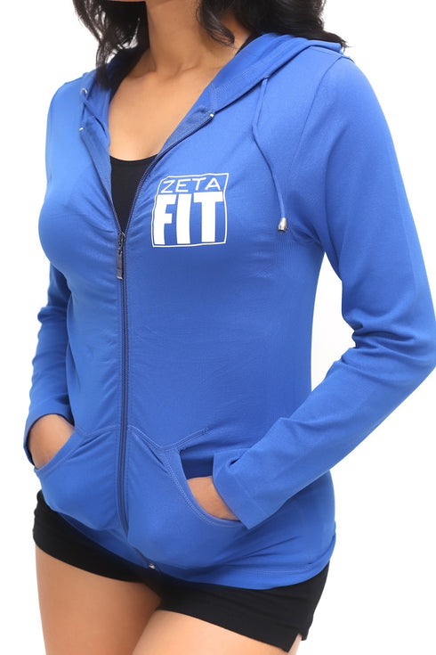FIT Zeta Warm-Up track jacket, blue