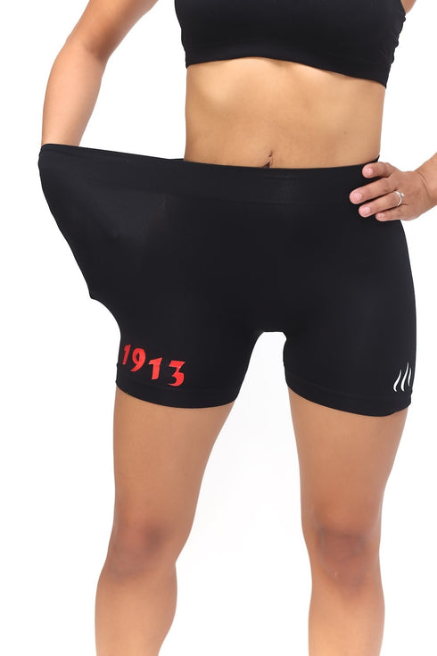 1913 FitTight™ shorts, black/red/white