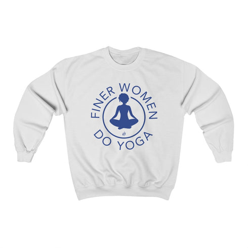 Finer Women Do Yoga sweatshirt