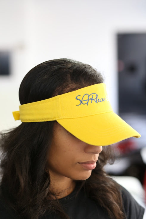 SGRhos Golf visor, gold