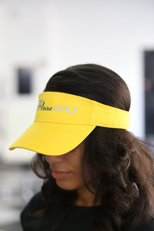 SGRhos Golf visor, gold