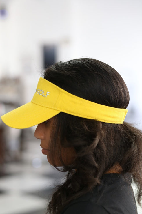 SGRhos Golf visor, gold