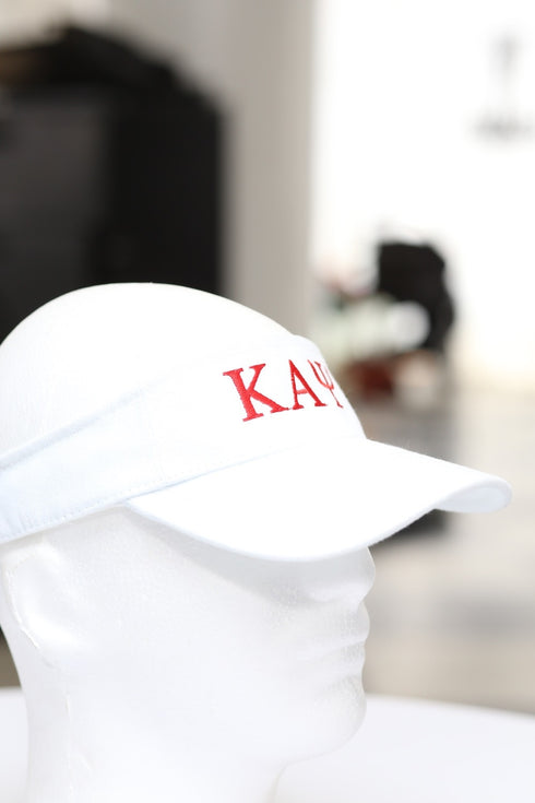 ΚΑΨ visor, white