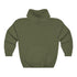 Jumbo Star Dawg hoodie, omega, military green
