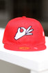 The Yo! fitted cap, red