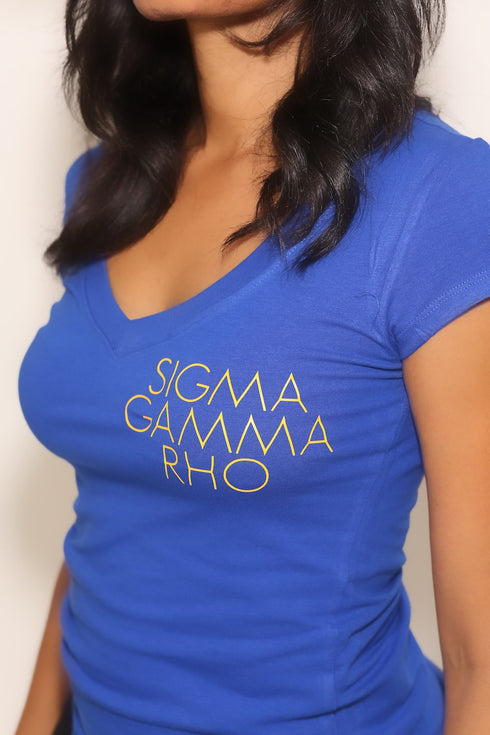 Fundamental SGRho tee (v), blue