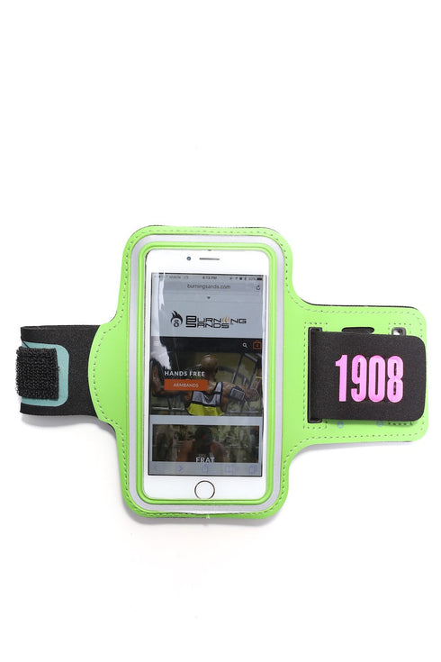 Road Tripper 1908 smartphone armband case, green