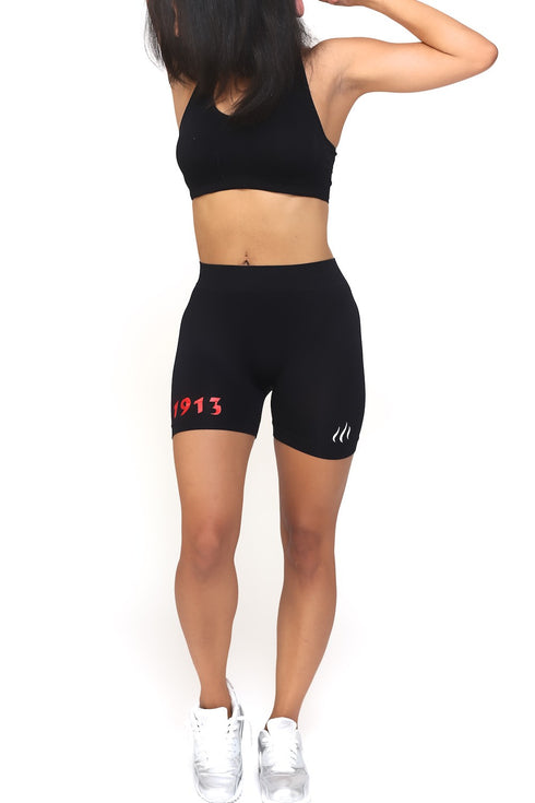 1913 FitTight™ shorts, black/red/white