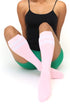 High & Tight knee-high sports socks, pink