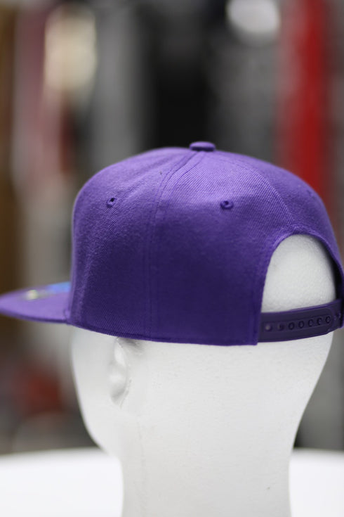 Star Dawg snapback cap, purple