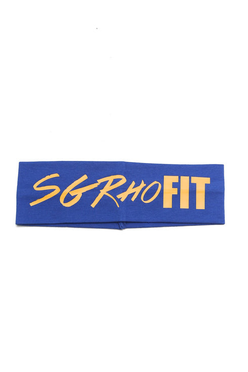 FIT SGRho bondYband Headband, blue/gold