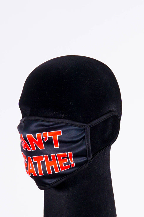 Covered! I Can't Breathe mask, black