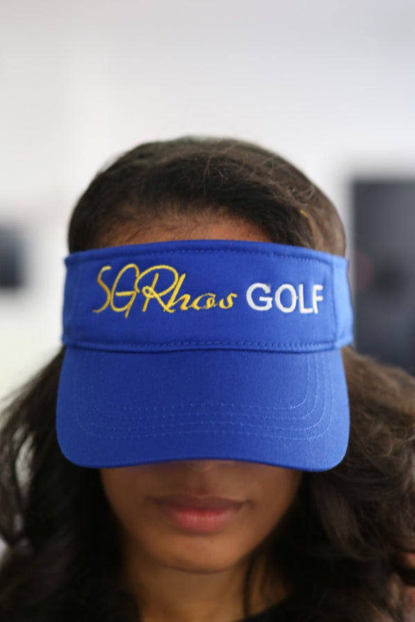 SGRhos Golf visor, blue