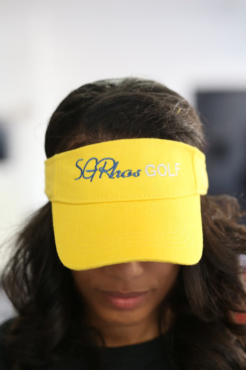 SGRhos Golf visor, gold