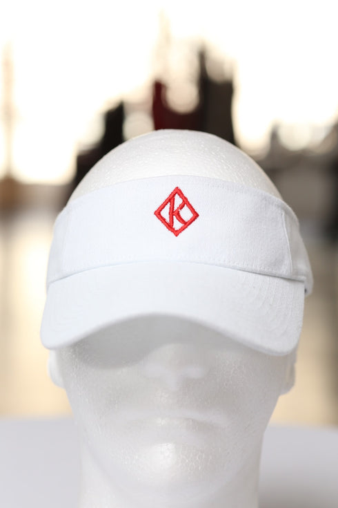 Diamond-K Klassic visor, white